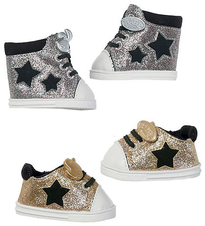 Baby Born Sneakers - 43 cm - Gemischt - Silber/Gold