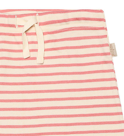 Petit Piao Stuttbuxur - Rib - Modal - Sea Shell Bleikt