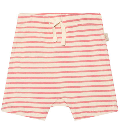Petit Piao Stuttbuxur - Rib - Modal - Sea Shell Bleikt