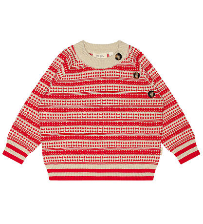 Petit Piao Blússa - Prjónað - Light Nordic - Off White/Bjartan r
