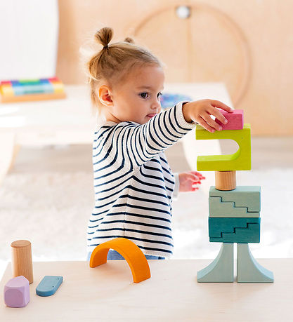 Grimms Träleksaker - Building World - Cloud Play