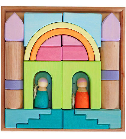 Grimms Träleksaker - Building World - Cloud Play