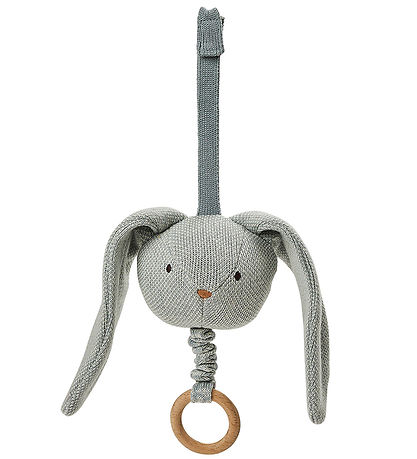 Smallstuff Musical Mobile - Rabbit - Soft Blue