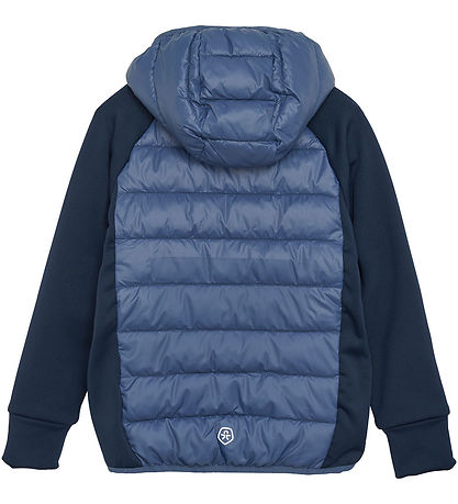 Color Kids Puffer Jacket - Vintage Indigo