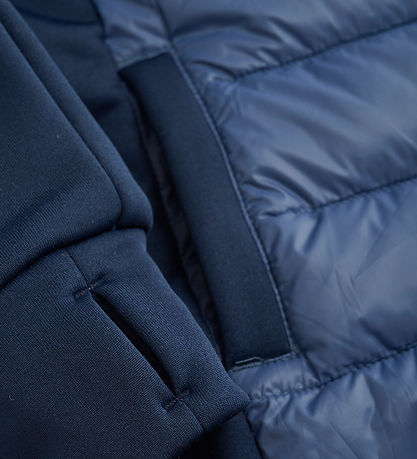 Color Kids Puffer Jacket - Vintage Indigo