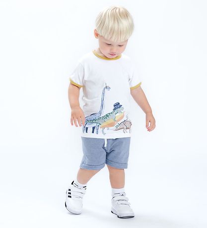 Hust and Claire T-shirt - HCAsge - White w. Print