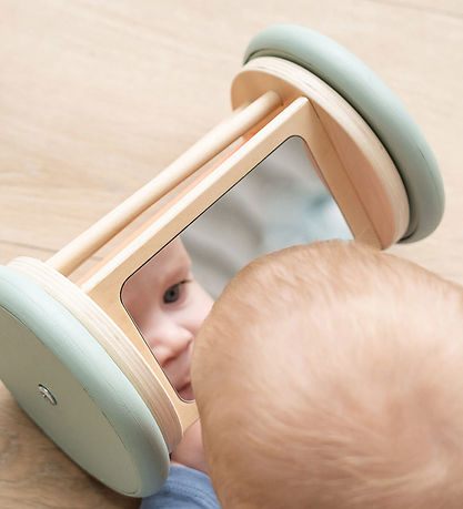 Done by Deer Activity Toy - Roll-up mirror - Birdee