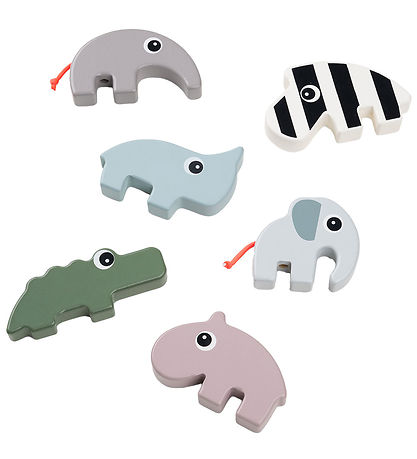 Done by Deer Building Blocks - 34 pcs - Deer Friends