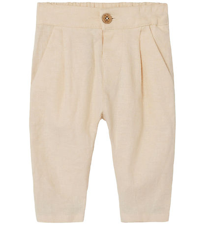 Lil' Atelier Trousers - NbmFelix - Bleached Sand