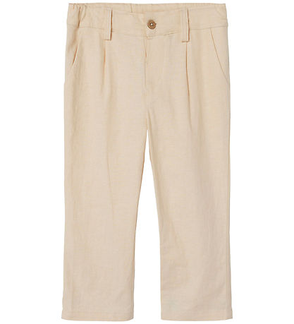 Lil' Atelier Trousers - NmmFelix - Bleached Sand