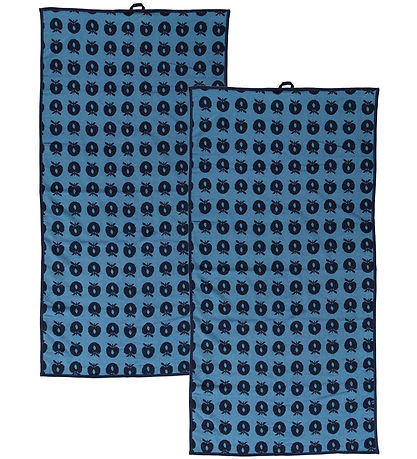 Smfolk Towel - 2-Pack - 70 x 140 - Blue Grotto