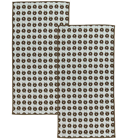 Småfolk Handtuch - 2er-Pack - 70 x 140 - Bison