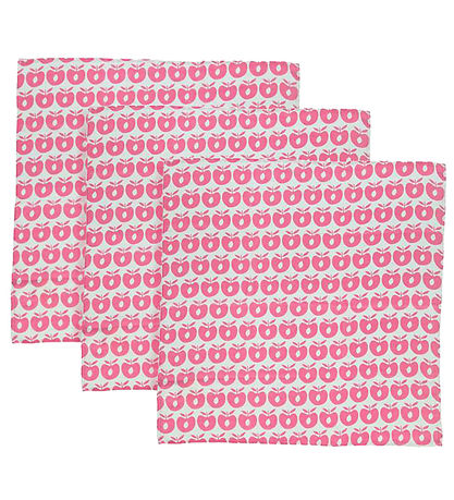 Småfolk Hydrofiele Doek - 3-pack - 79x79 - Carmine