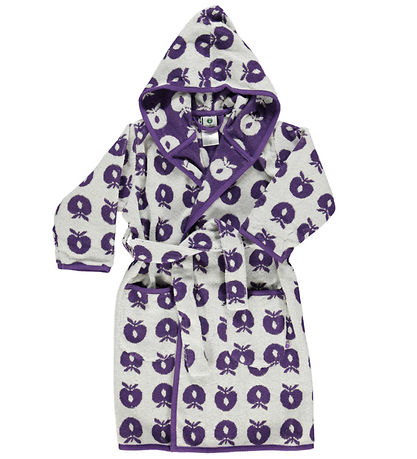 Småfolk Bathrobe - Purple Heart