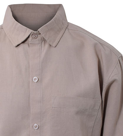 Hound Shirt - Linen Blend - Sand