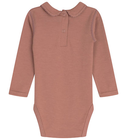 Hust and Claire Bodysuit L/æ - Wool/Bamboo - Beate-HC - Burlwood