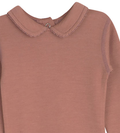 Hust and Claire Bodysuit L/æ - Wool/Bamboo - Beate-HC - Burlwood