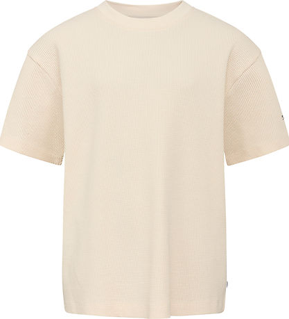 Grunt Stuttermabolur - Brenda - Off White