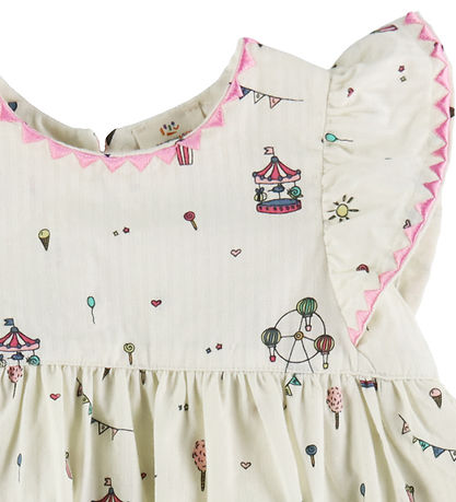 Copenhagen Colors Kleid - Cream Tivoli Print