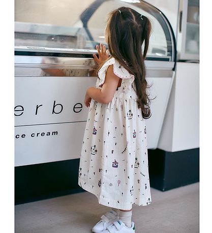 Copenhagen Colors Kleid - Cream Tivoli Print