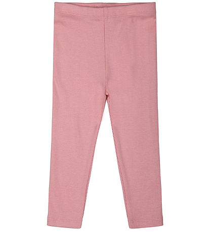 The New Siblings Leggings - Rib - TnsKrista - Bleikt Nektar