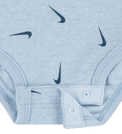 Nike Samfellur k/æ - 3 Pakki - Kóbalt Bliss Heather