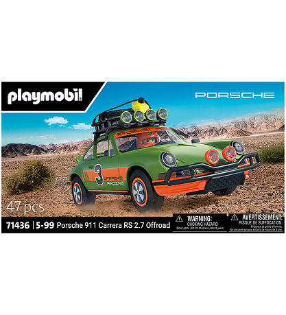 Playmobil Porsche 911 Carrera RS 2.7 OffRoad - 71436 - 47 Teile