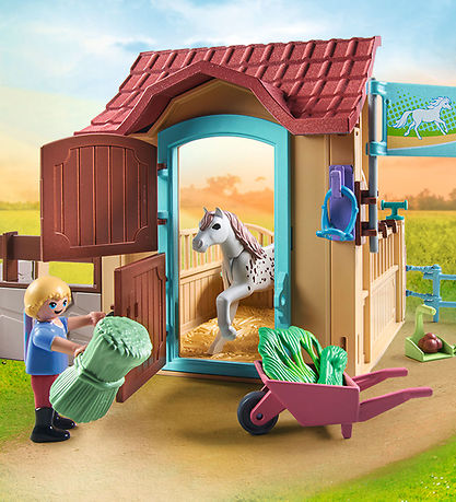 Playmobil Horses Of Waterfall - Hesthús - 71494 - 100 Partar