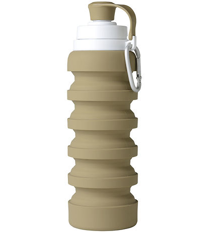 Mininor Vikbar Vattenflaska - Silikon - 200-500 ml - Oliv