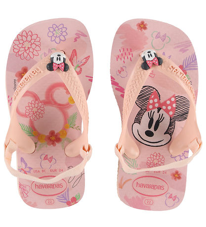 Havaianas Flip Flops - Baby Disney Classic II - Ballet Rose/Pi