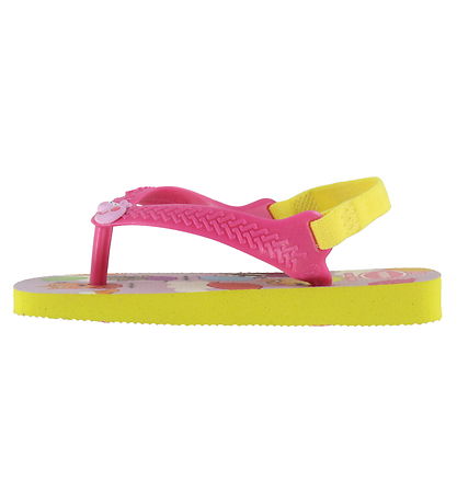 Havaianas Flip Flops - Baby Peppa Pig - Citrus Yellow