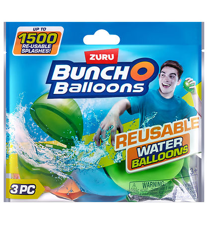 Bunch O Balloons Vatnsleikföng - Fjölnota vatnsblöðrur - 3 Stk.