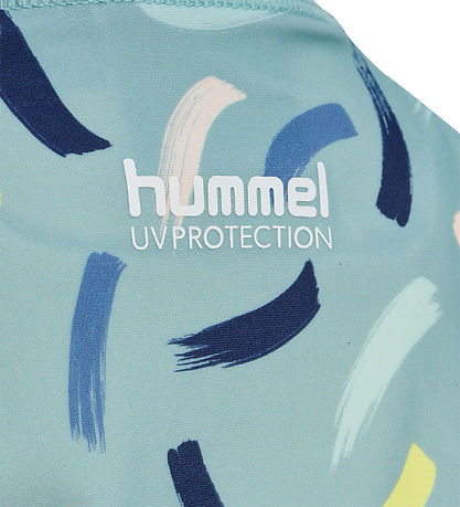 Hummel Coverall Swimsuit - UV40+ - hmlMorgat - Blue Surf