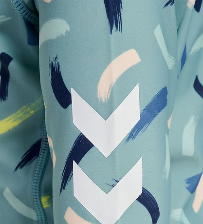Hummel Coverall Swimsuit - UV40+ - hmlMorgat - Blue Surf