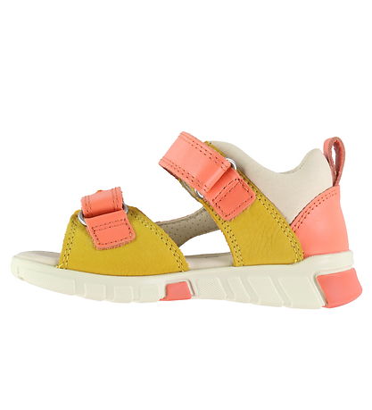 Ecco Sandals - Mini Stride - Coral/Multicolour
