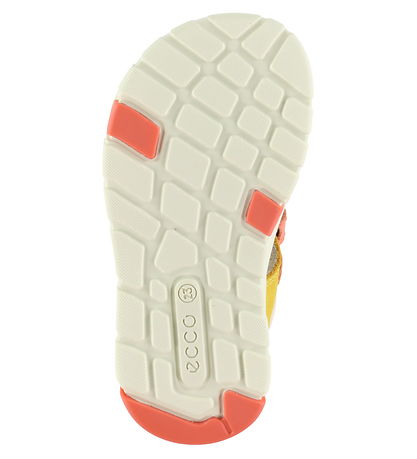 Ecco Sandals - Mini Stride - Coral/Multicolour