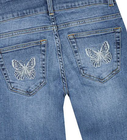 Grunt Byxor - Cancas Low Flare - Blue