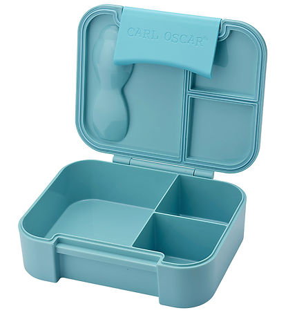 Carl Oscar Nestisbox M. Gaffall/Skeið - BentoBox - Blár M. Höfru