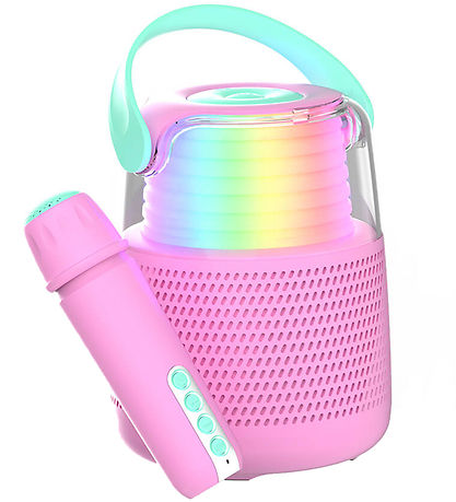 Mobility on Board Speaker w. Microphone - Karaoke - Rose