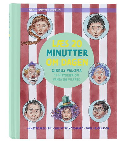 Gads Forlag Book - Read 20 Minutes A Day - Circus Paloma - Dan
