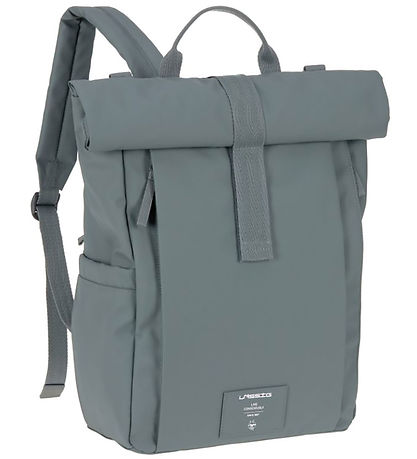 Lässig Changing Bag - GRE Rolltop Up Backpack - Anthracite