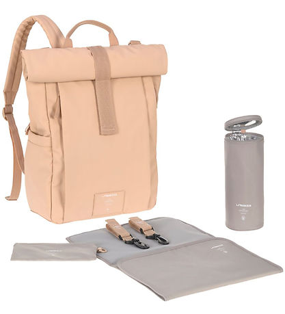Lässig Luiertas - GRE Rolltop Up Backpack - Peach Rose