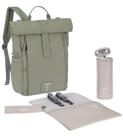 Lässig Skiptitaska - GRE Rolltop Up Backpack - Silfur Green