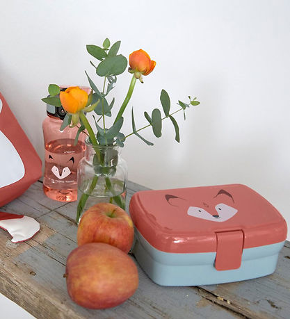 Lässig Nestisbox M. Vatnsflaska - About Friends - Fox - Appelsín