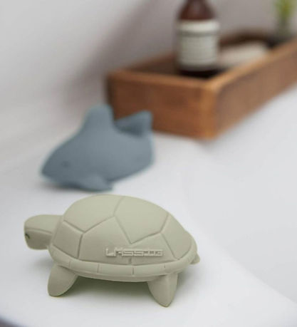 Lässig Bath Toy - Natural Rubber - Tortoise - Green