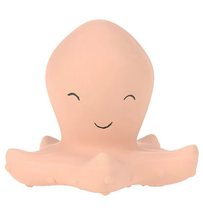 Jouet Pour le Bain Lässig - Caoutchouc Naturel - Calamar - Rose
