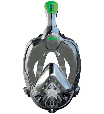 Seac Snorkel Mask - Libera S/M - Black/Lime