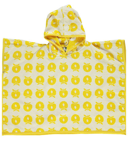 Serviette Poncho Småfolk - Jaune