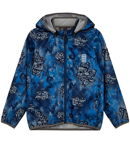 LEGO Ninjago Softshell Jacket - LWScout 202 - M desert blue/Gre