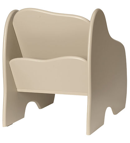 ferm Living Setustofa Stóll - Halli - 44x59x55 cm - Cashmere